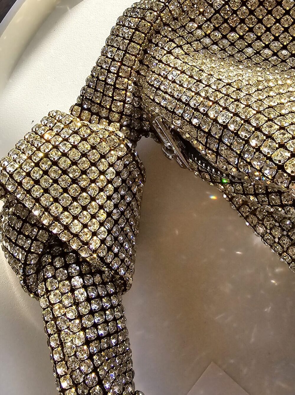 Gold Rhinestone Bag