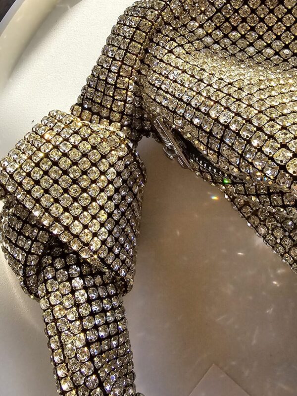 Gold Rhinestone Bag