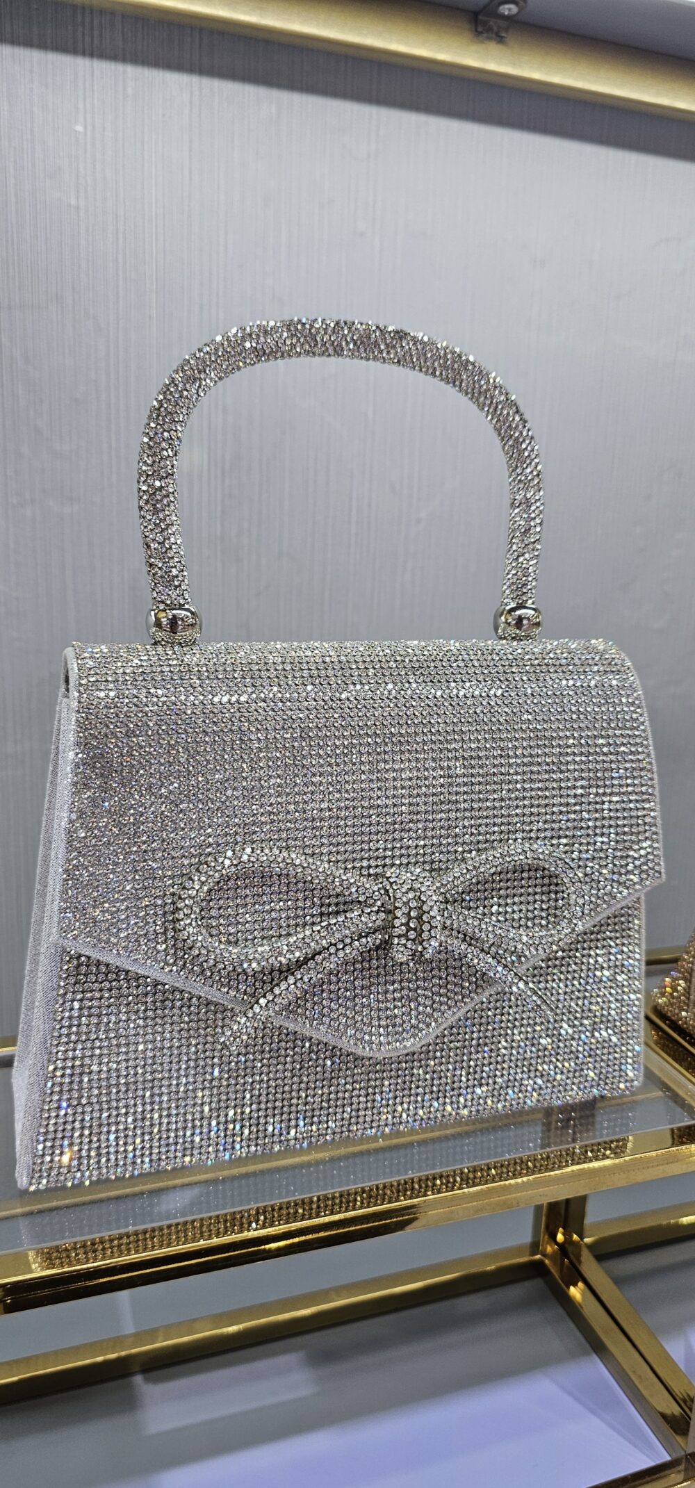 Silver Bow Bag - Image 2