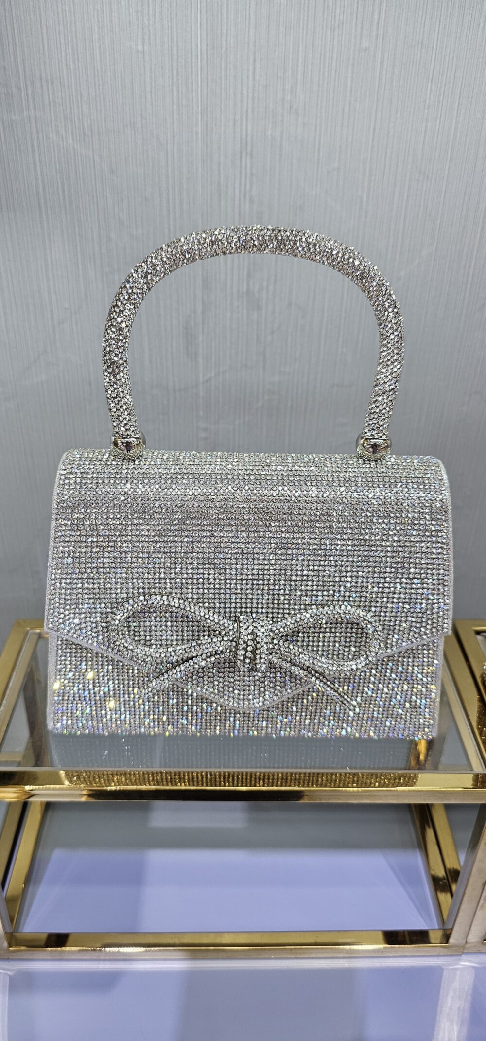 Silver Bow Bag - Image 3
